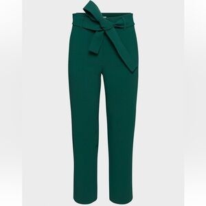 Aritzia Wilfred Tie Front Pants Aventurine Green